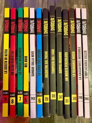 13 riviste  Diabolik