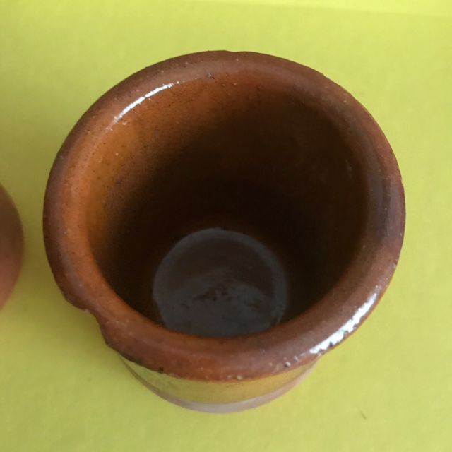 2 tarros antiguos marca DONCEL