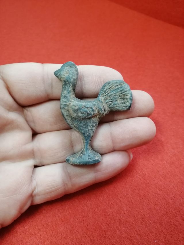 Exvoto gallo Romano buena patina bronce