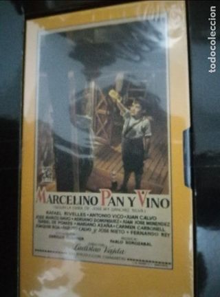 'MARCELINO PAN Y VINO'-PELICULA EN VHS SIN ABRIR