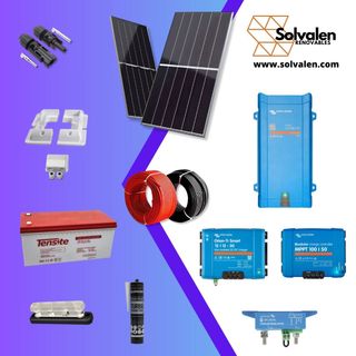 Kit Solar Camper 800W 12V Fotovoltaica caravanas