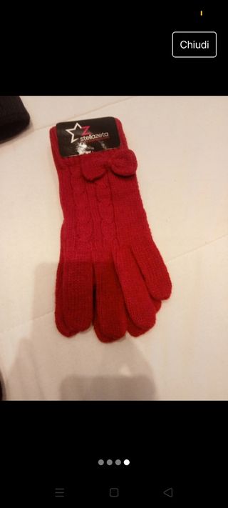 Tre pezzi Capello Due guanti