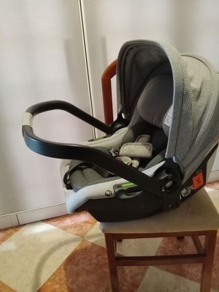 Carrito con capazo y silla + cuco