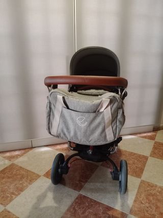 Carrito con capazo y silla + cuco