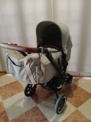 Carrito con capazo y silla + cuco
