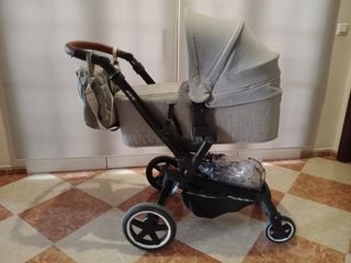 Carrito con capazo y silla + cuco