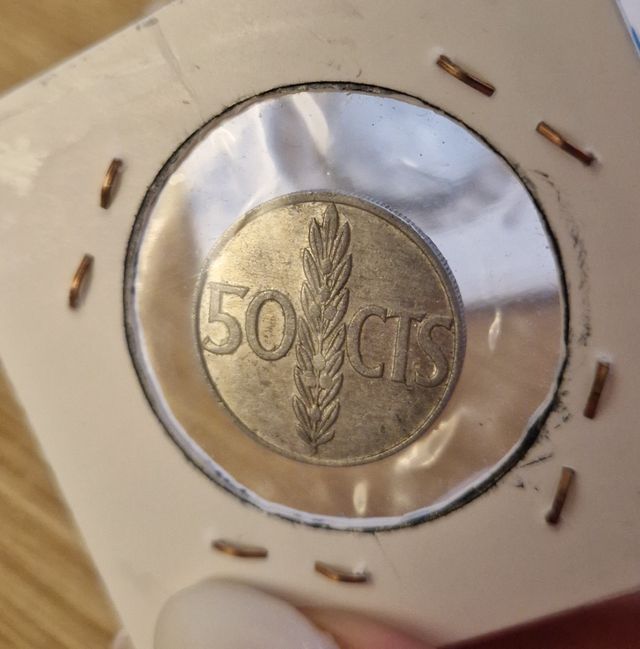 50 céntimos de España