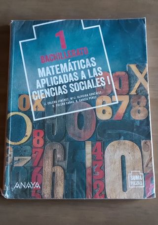 Matemáticas 1 Bachillerato (en Jaén)