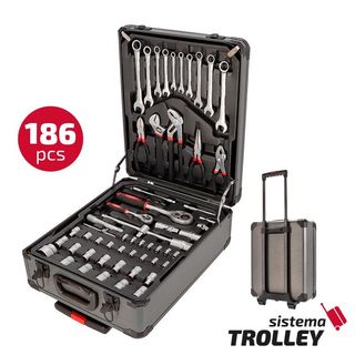 MALETA DE HERRAMIENTAS 186 PCS