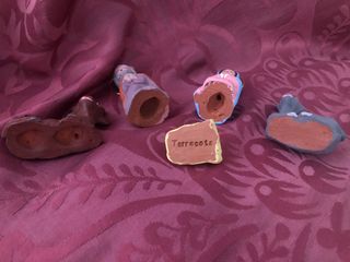 Nacimiento Belén barro Alborox. Belenes. Granada