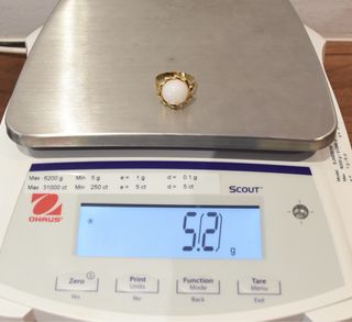 SORTIJA DE ORO 18K/5.2Gr