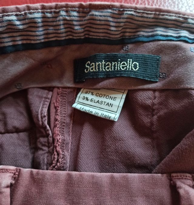 Pantaloni Chino color Borgogna tg 46