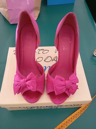 Zapato rosa fiesta 