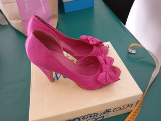 Zapato rosa fiesta 