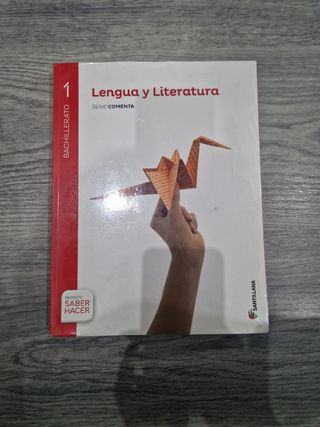 Lengua y literatura 1 de bachillerato.