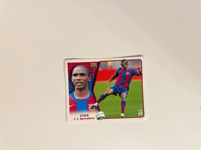 Cromo Etoo 2005-2006