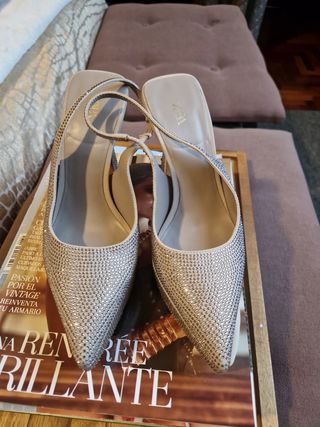 Zapatos de fiesta .zara.