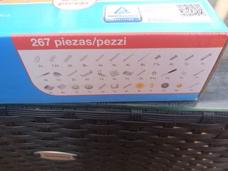 Set metálico de construcion