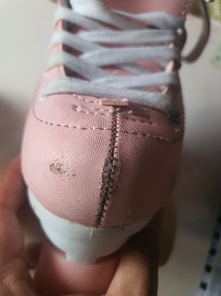 Patines ruedas Oxelo rosas núm 30