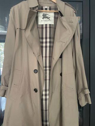 Gabardina hombre Burberry