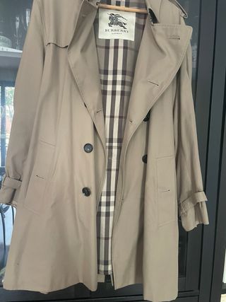 Gabardina hombre Burberry