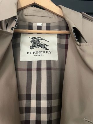 Gabardina hombre Burberry