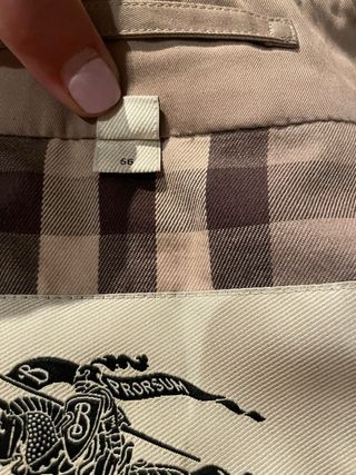 Gabardina hombre Burberry