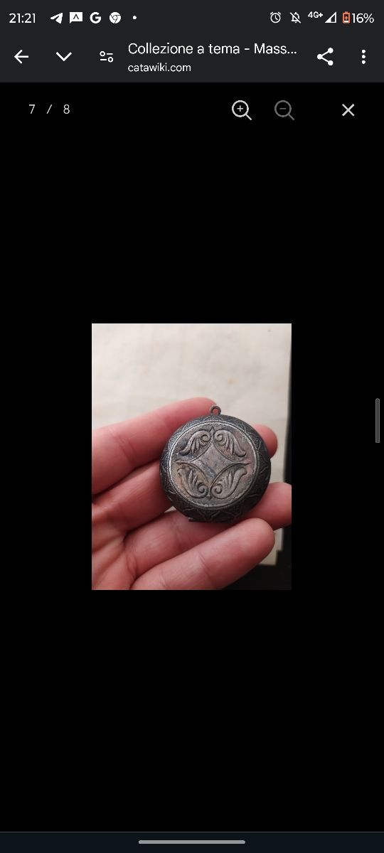 lettera di invito massonica, reliquiario ultimo