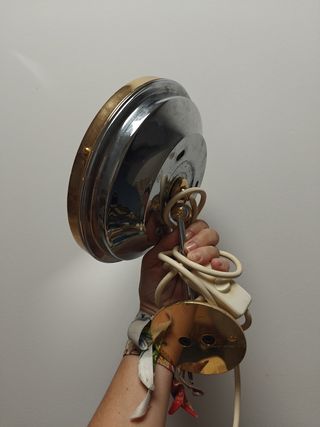 Espejo de aumento con luces