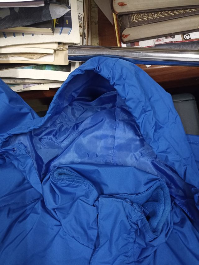 Parka azul tallas M-L-XL-XXL
