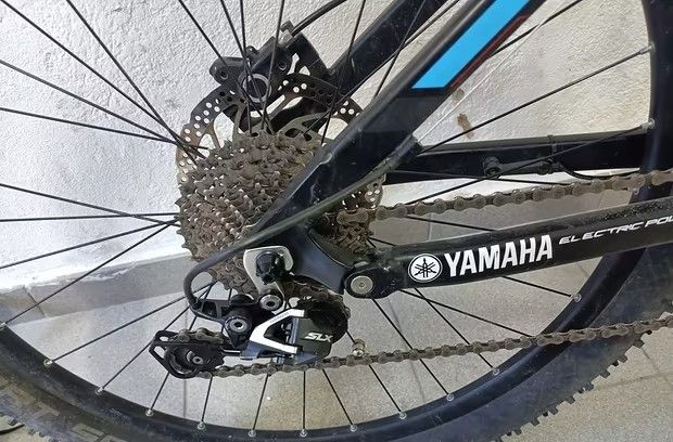 Bici Mountain E-bike Full Pedalata Assistita