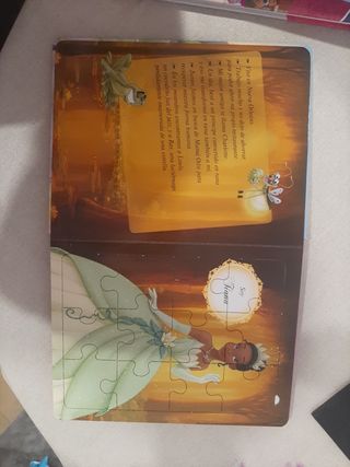 Libro Prinesas Disney. Adivinanzas y puzles.