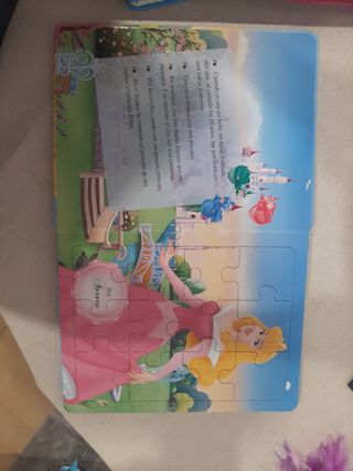 Libro Prinesas Disney. Adivinanas y puzles.
