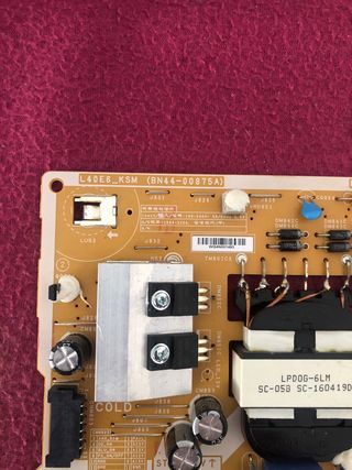 Módulo alimentación Samsung 43” led