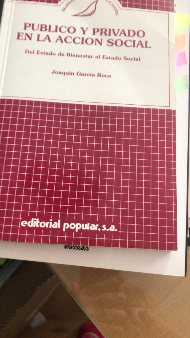 Varios libros de Trabajo Social