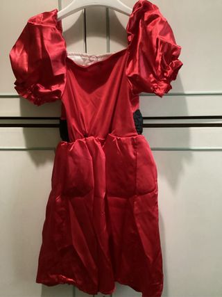 Abito gioco Miss Santa Claus bimba 3/5 anni