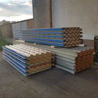 CHAPA PANEL SANDWICH IMITACION TEJA