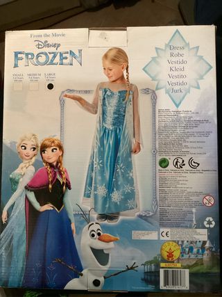 Abito gioco Frozen 7/8 anni 128 cm