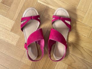 Sandalias planas rosas 
