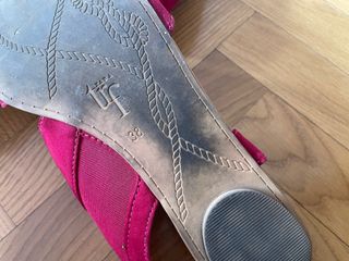 Sandalias planas rosas 