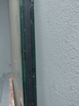 Ventana de aluminio salida a balcón 