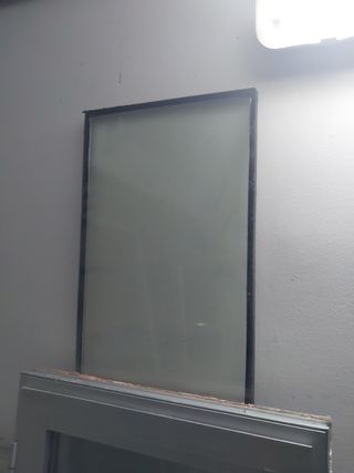 Ventana de aluminio salida a balcón 