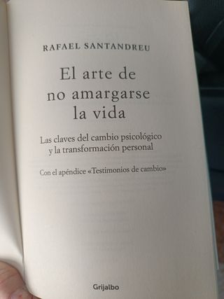 El arte de no amargarse la vida