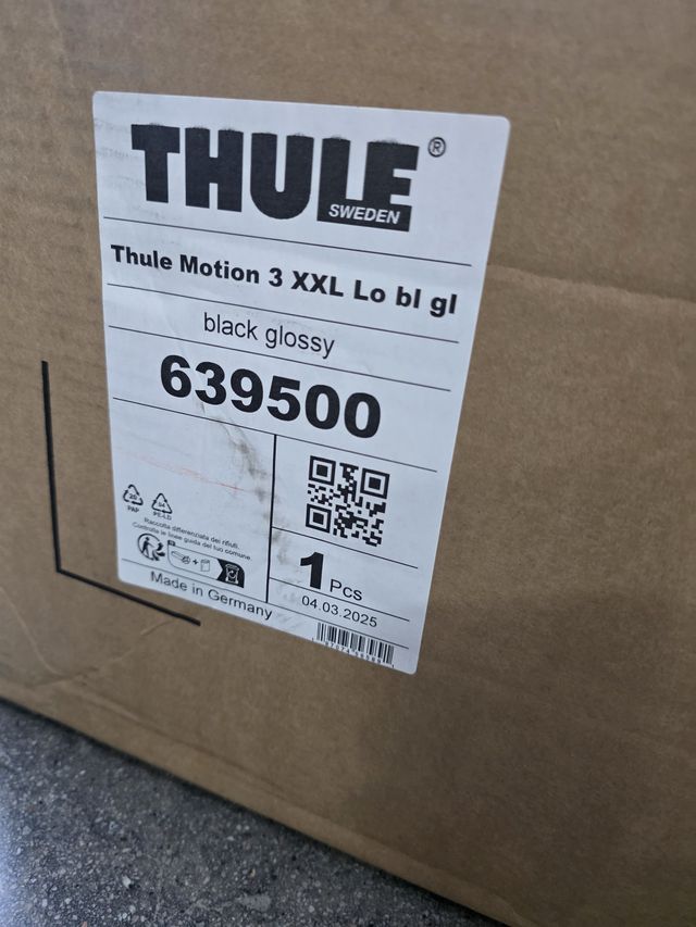Thule PortaEquipajes Motion 3 XXL NUEVO A ESTRENAR