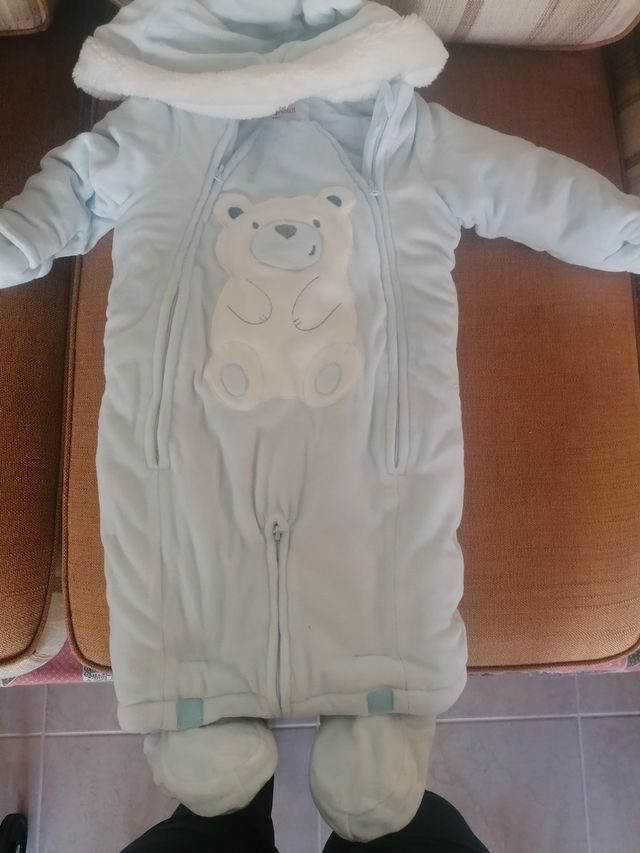 Giacca neonato due in uno 1-3 mesi