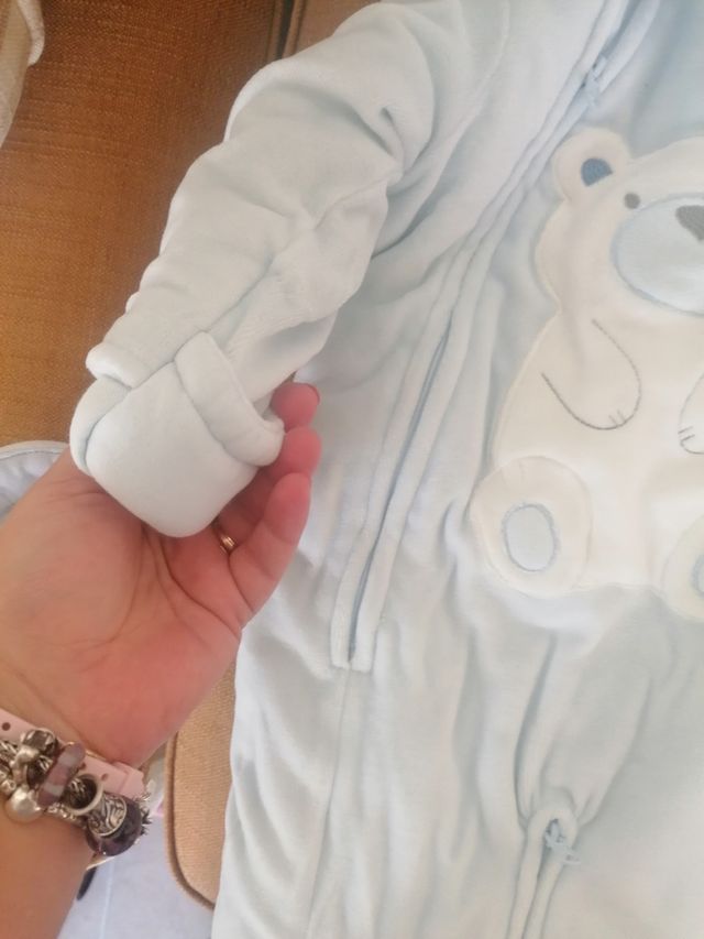 Giacca neonato due in uno 1-3 mesi