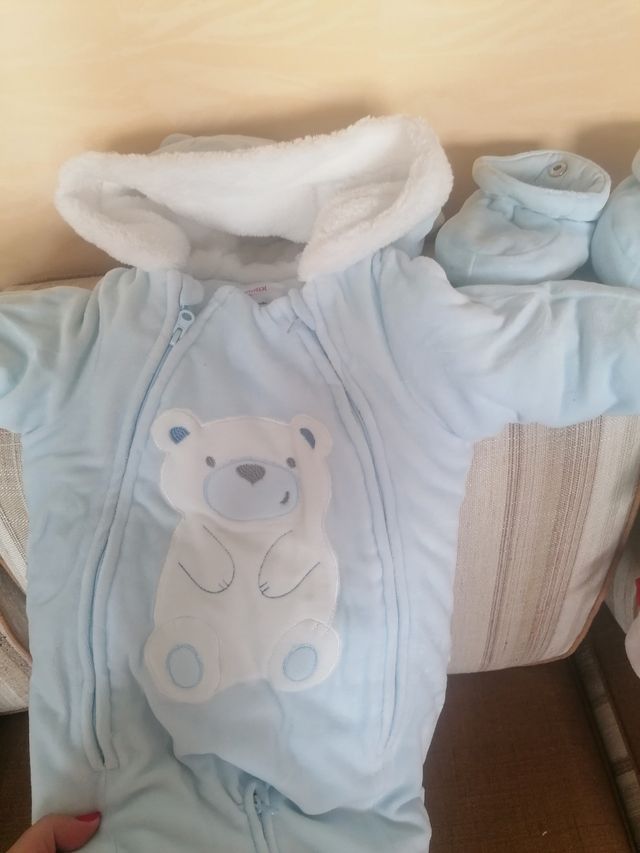 Giacca neonato due in uno 1-3 mesi