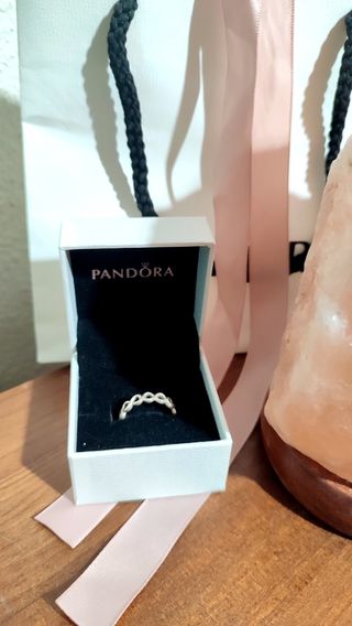 Anillo Pandora infinito plata original 