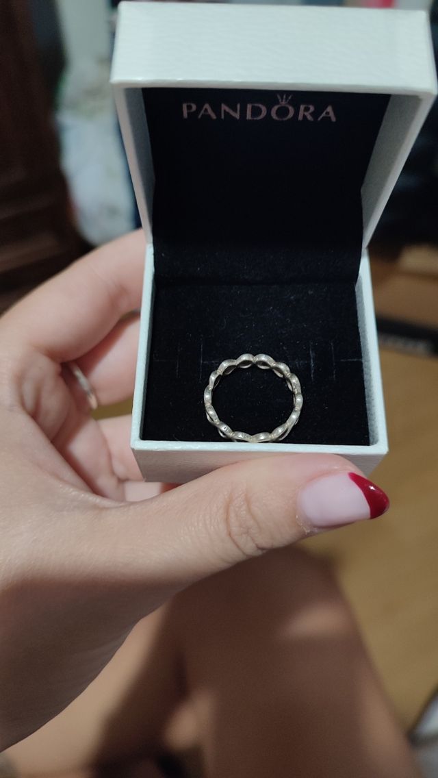 Anillo Pandora infinito plata original