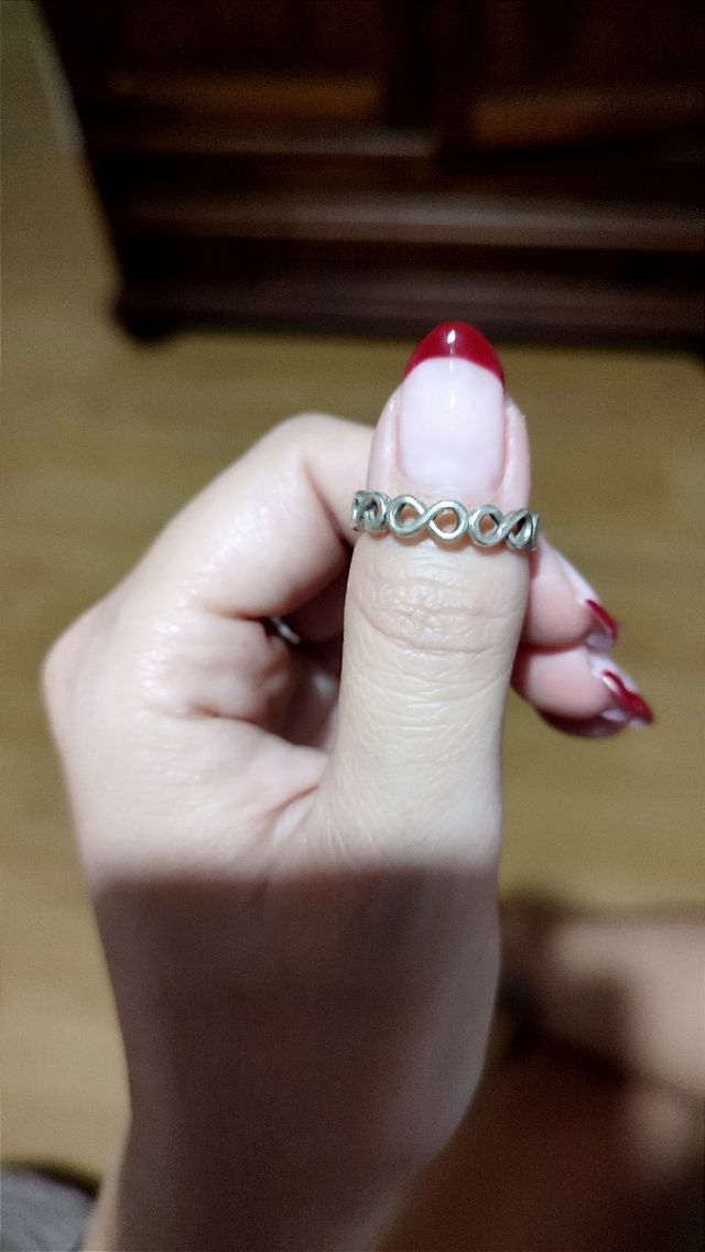 Anillo Pandora infinito plata original